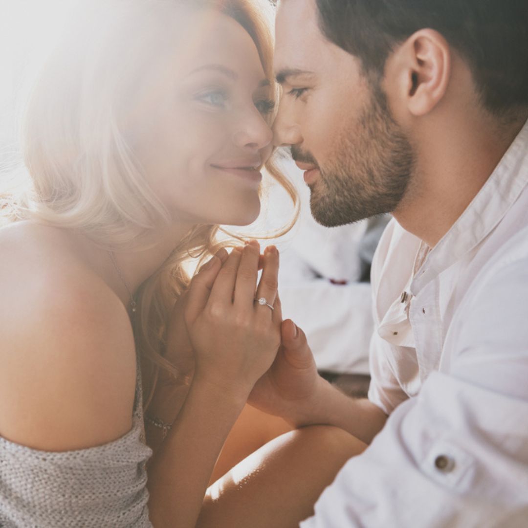 couple holding hands