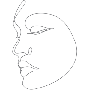 woman face illustration