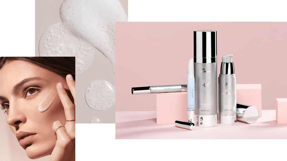 skincare collage