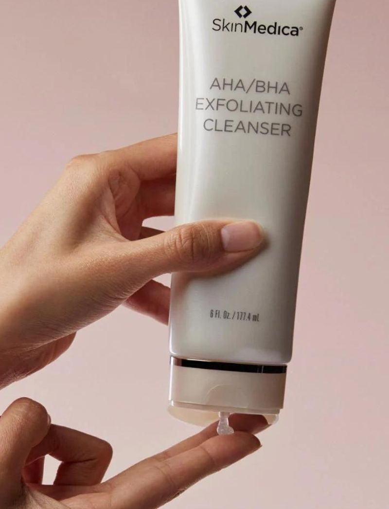 skinmedica aha bha exfoliating cleanser