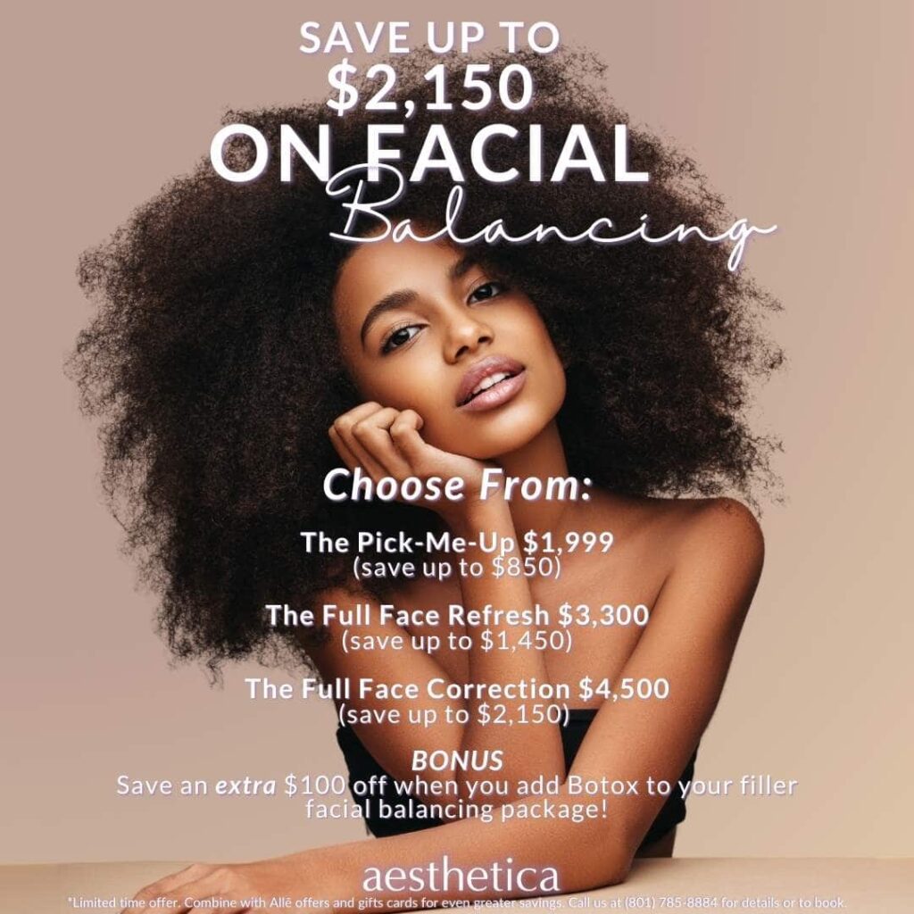save on Botox and facial balancing near me