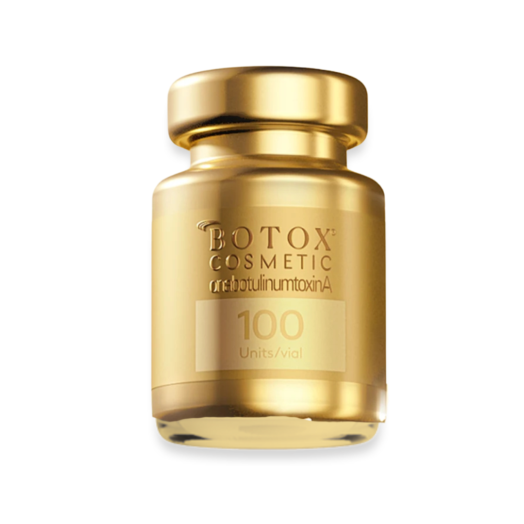 gold botox bottle