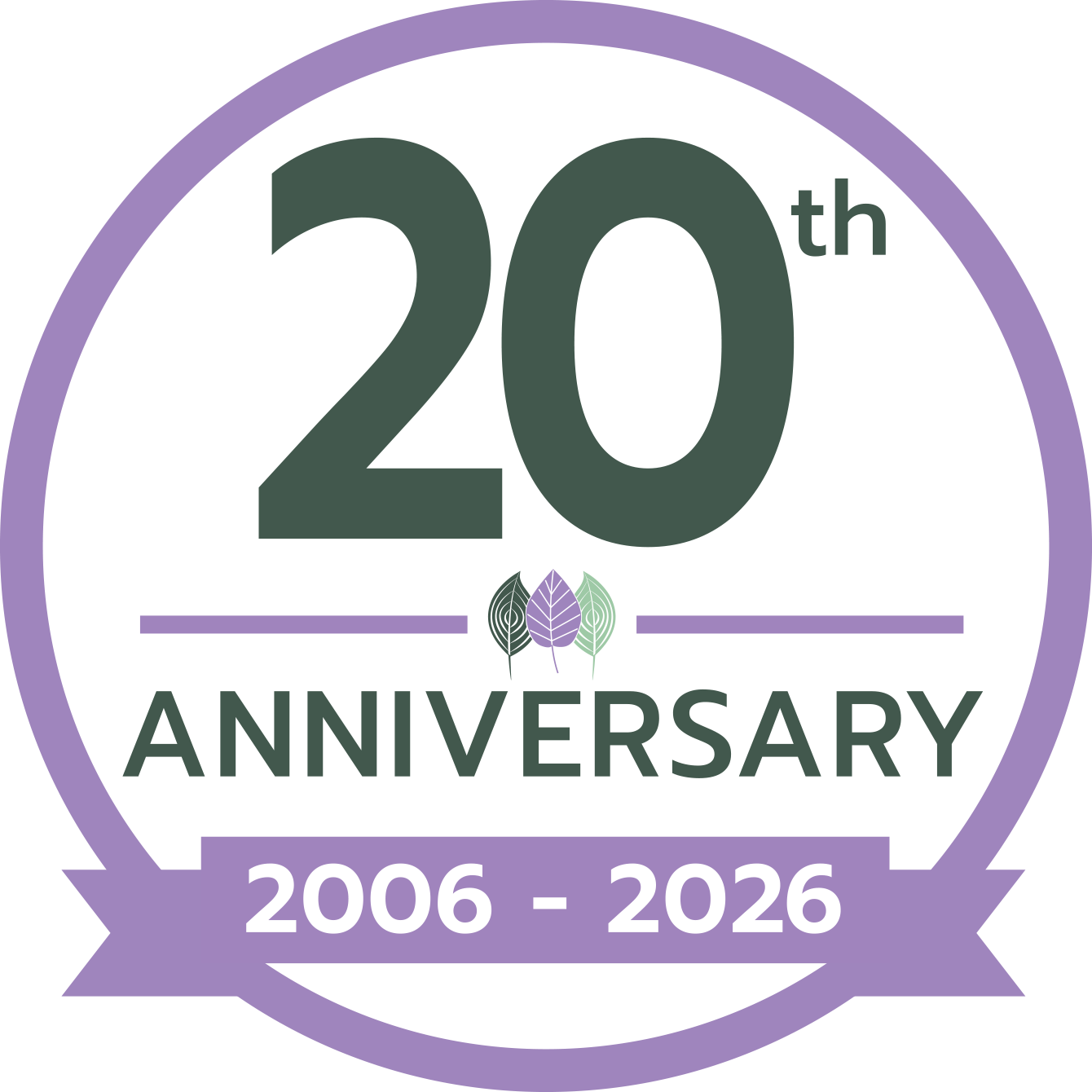 20th anniversary logo