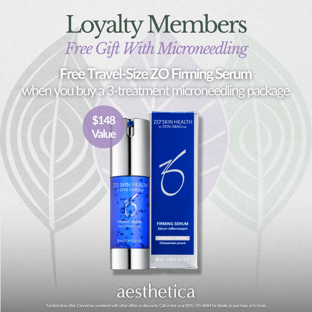 zo gift with purchase med spa membership special