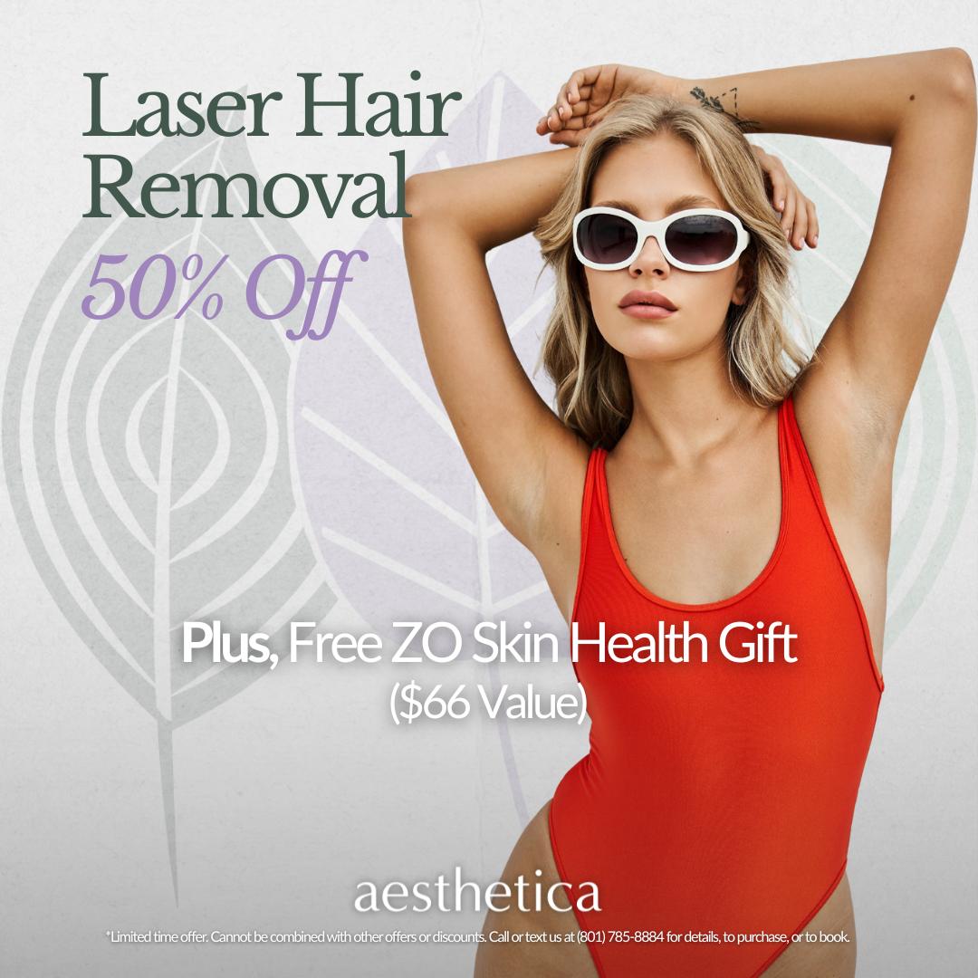 50% off laser hair removal near me