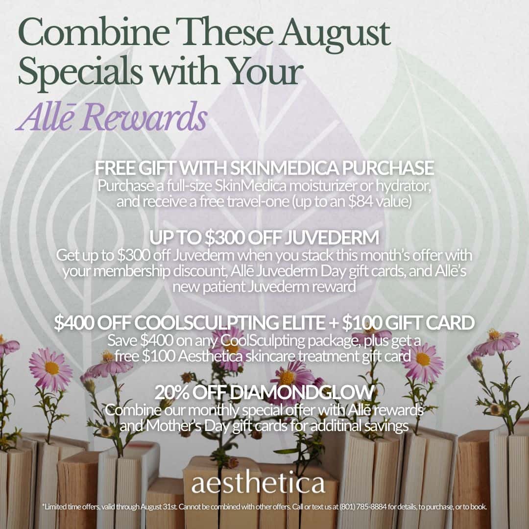 alle rewards medical spa specials