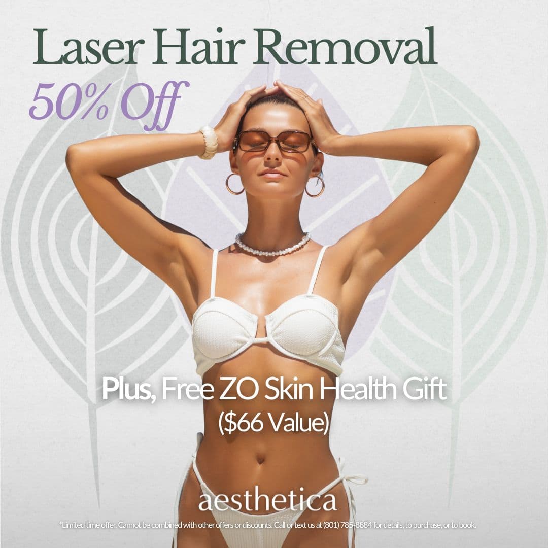 50% off laser hair removal special