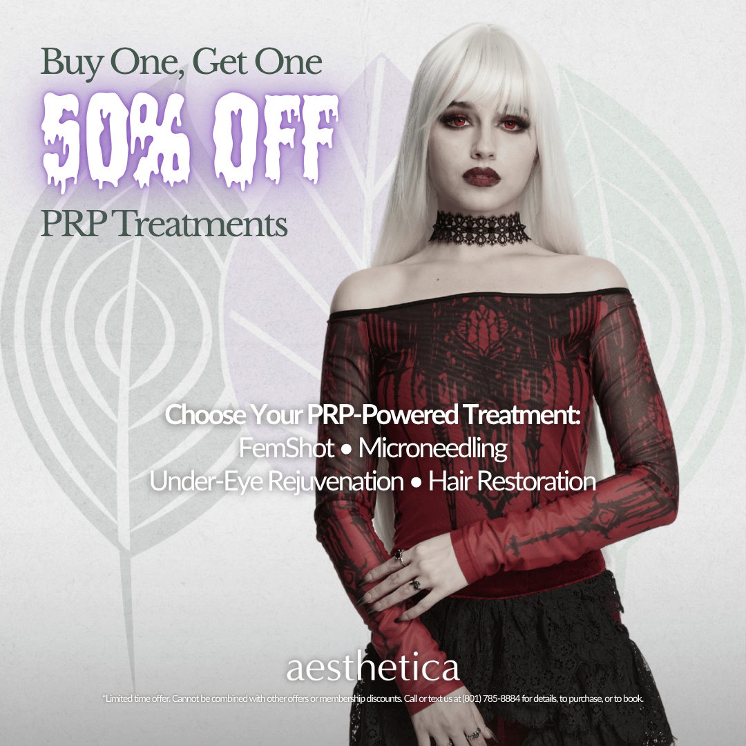PRP Treatments 50% off